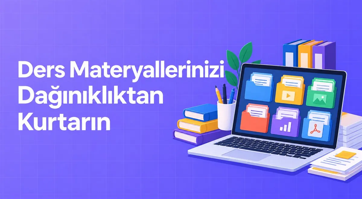 Ders Materyallerinizi Dağınıklıktan Kurtarın