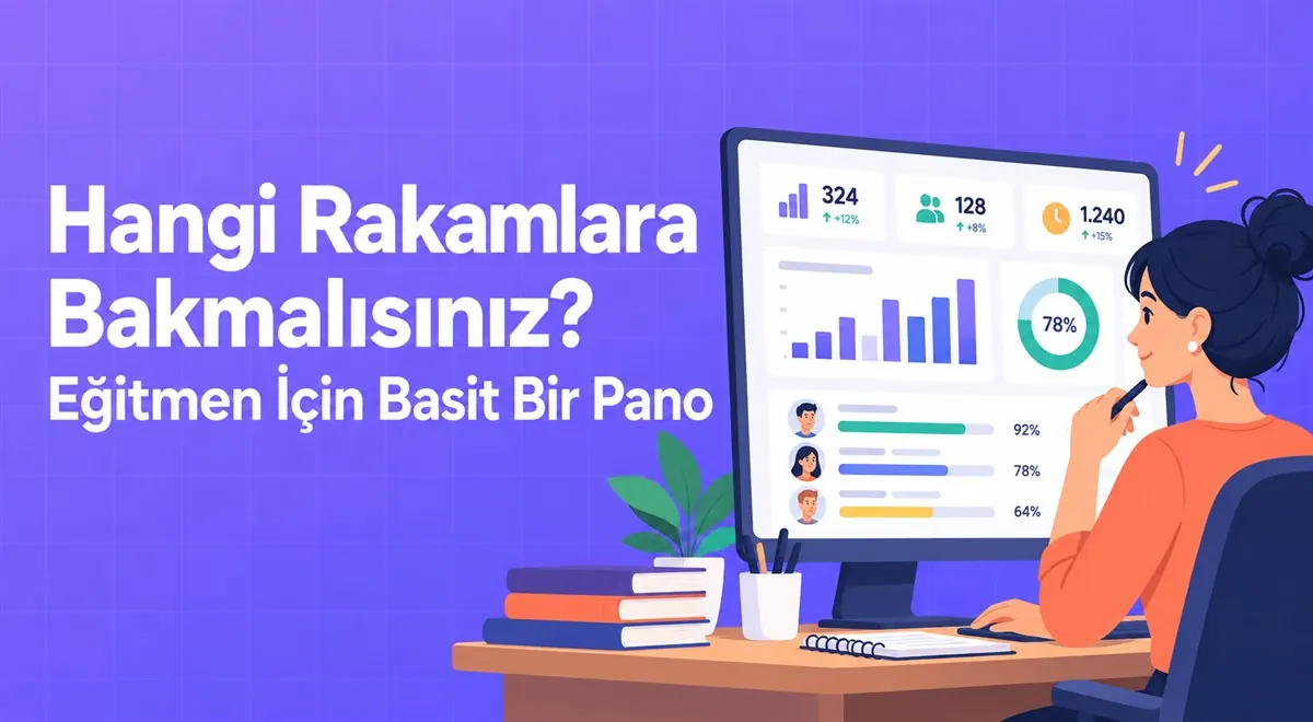 Hangi Rakamlara Bakmalısınız? Eğitmen İçin Basit Bir Pano