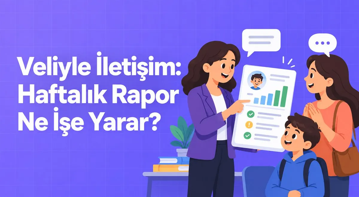 Veliyle İletişim: Haftalık Rapor Ne İşe Yarar?